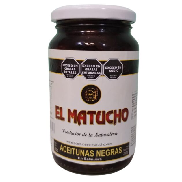 Aceitunas con Carozo Negras N1 250 gramos