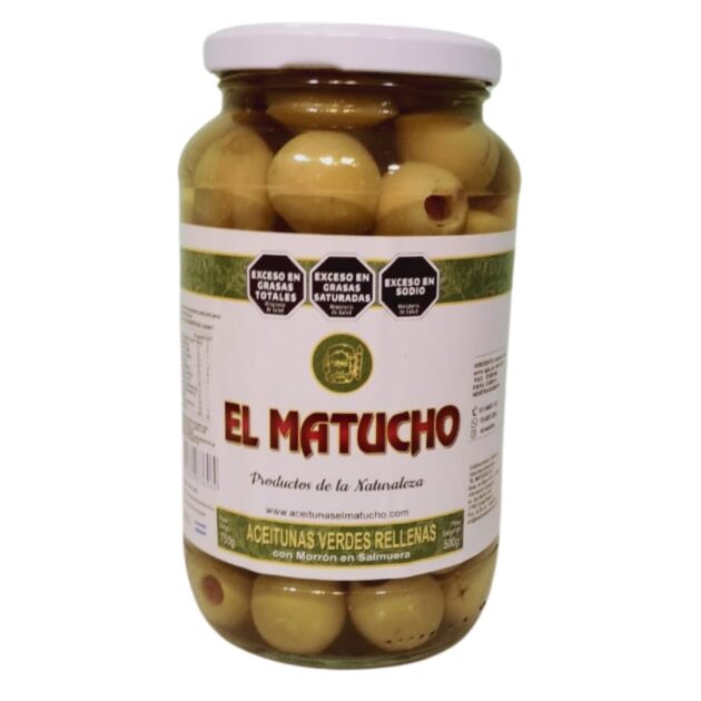 Aceitunas Verdes Rellenas 500 gramos
