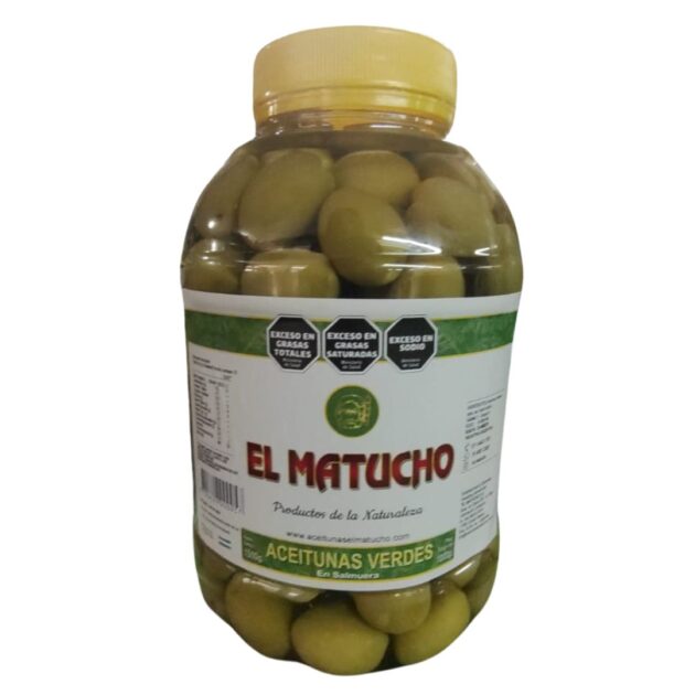 Aceitunas Verdes con Carozo Premium (N00) 1000 gramos