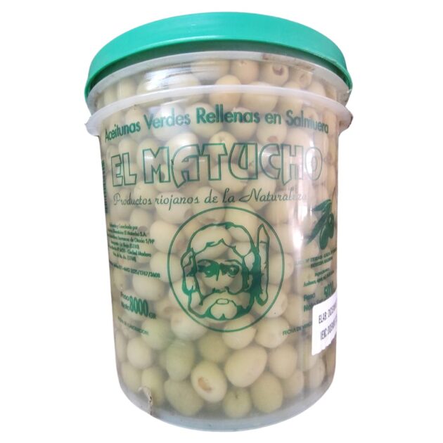 Aceitunas Verdes Rellenas 5000 gramos